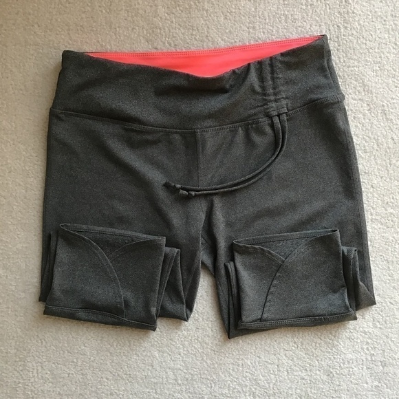 LAYER 8 WORKOUT PANTS SIZE MEDIUM GREY & HOT PINK - Picture 3 of 6